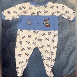 VINTAGE 1928 mickey mouse baseball footie